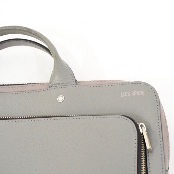 ❌SOLD❌Jack Spade Leather Slim Laptop Briefcase - Picture 2 of 8